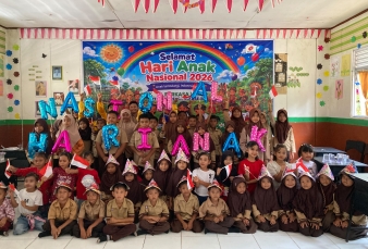 Greeny Land untuk Anak Inhil: PT BNS dan Polsek Tanamkan Harapan Lewat Pohon