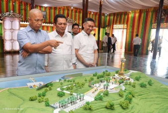 Gubernur Kepri Ansar Dampingi JAM-Intel Kejagung Jelajahi Sejarah Pulau Penyengat
