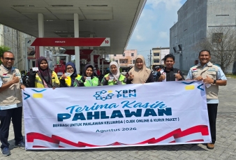 YBM PLN UPT Pekanbaru Salurkan Voucher BBM untuk Pahlawan Keluarga