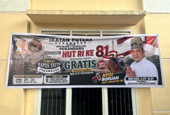 Warga Ber-KTP Pekanbaru Bisa Hapus Tato Gratis 29 dan 30 Agustus 2026