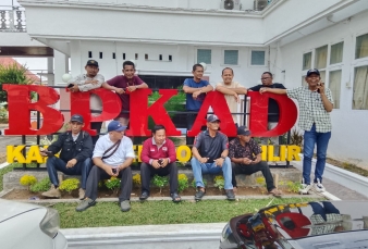 Insan Pers Datangi BPKAD Rohil, Pertanyakan Pengelolaan Anggaran Publikasi Rp850 Juta