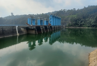 Elevasi Waduk PLTA Koto Panjang Turun 4,77 Meter di Tengah Kemarau